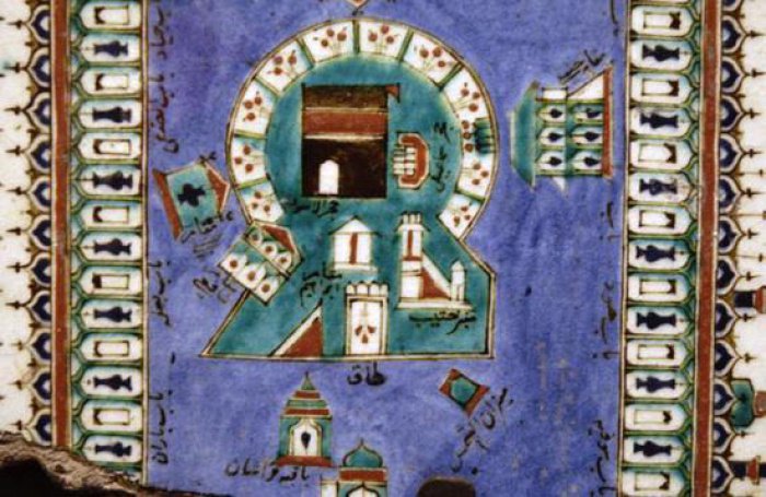 XVII век. Османская империя. Изразец из Изника. Музей исламского искуства в Стамбуле