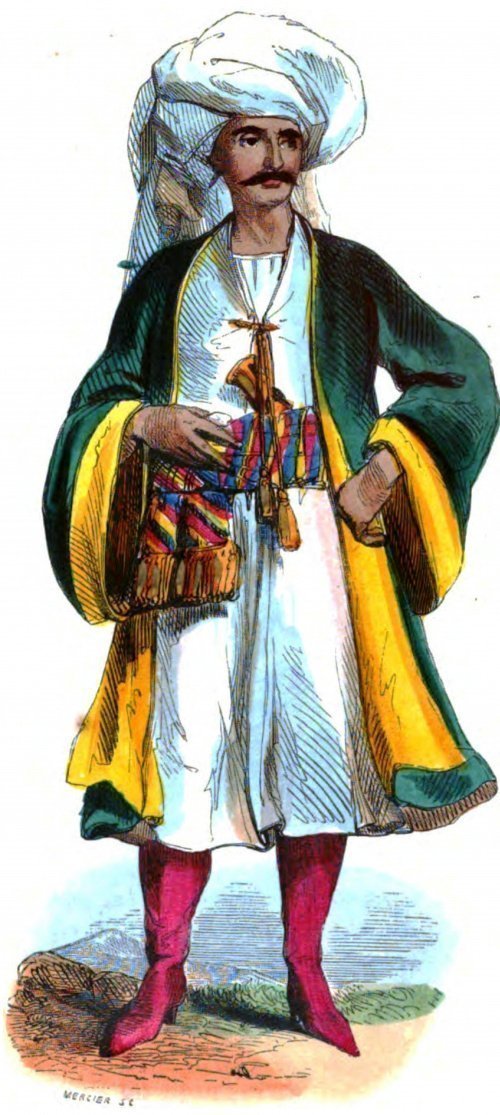 Бухарец. Из книги Августа Валена,1843 год (Фото: wikipedia.org).