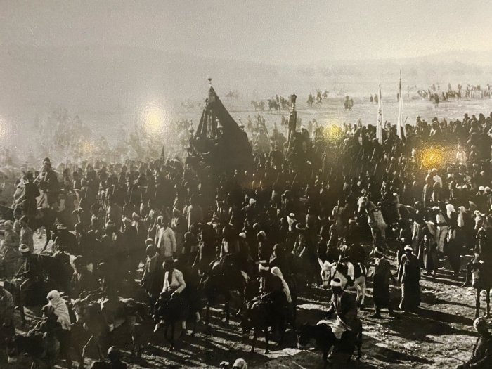 Возвращение мекканских паломников. Дамаск. 1891 г. Фото с выставки «Мир ислама в фотоколлекции Императорского Православного Палестинского общества».