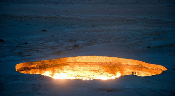 Врата Ада, которые пылают на Земле уже 40 лет (ФОТО)